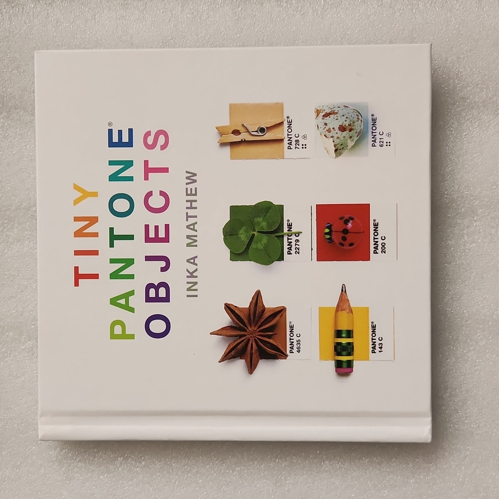 Small book of Tiny Pantone Objects by Inka Mathew